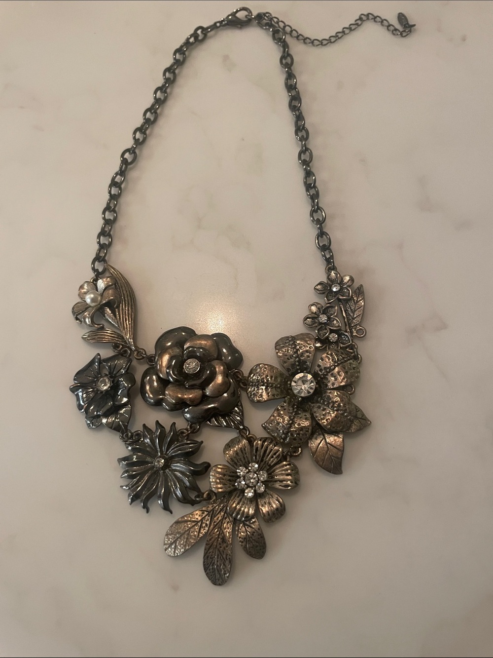 Gold Flower necklace